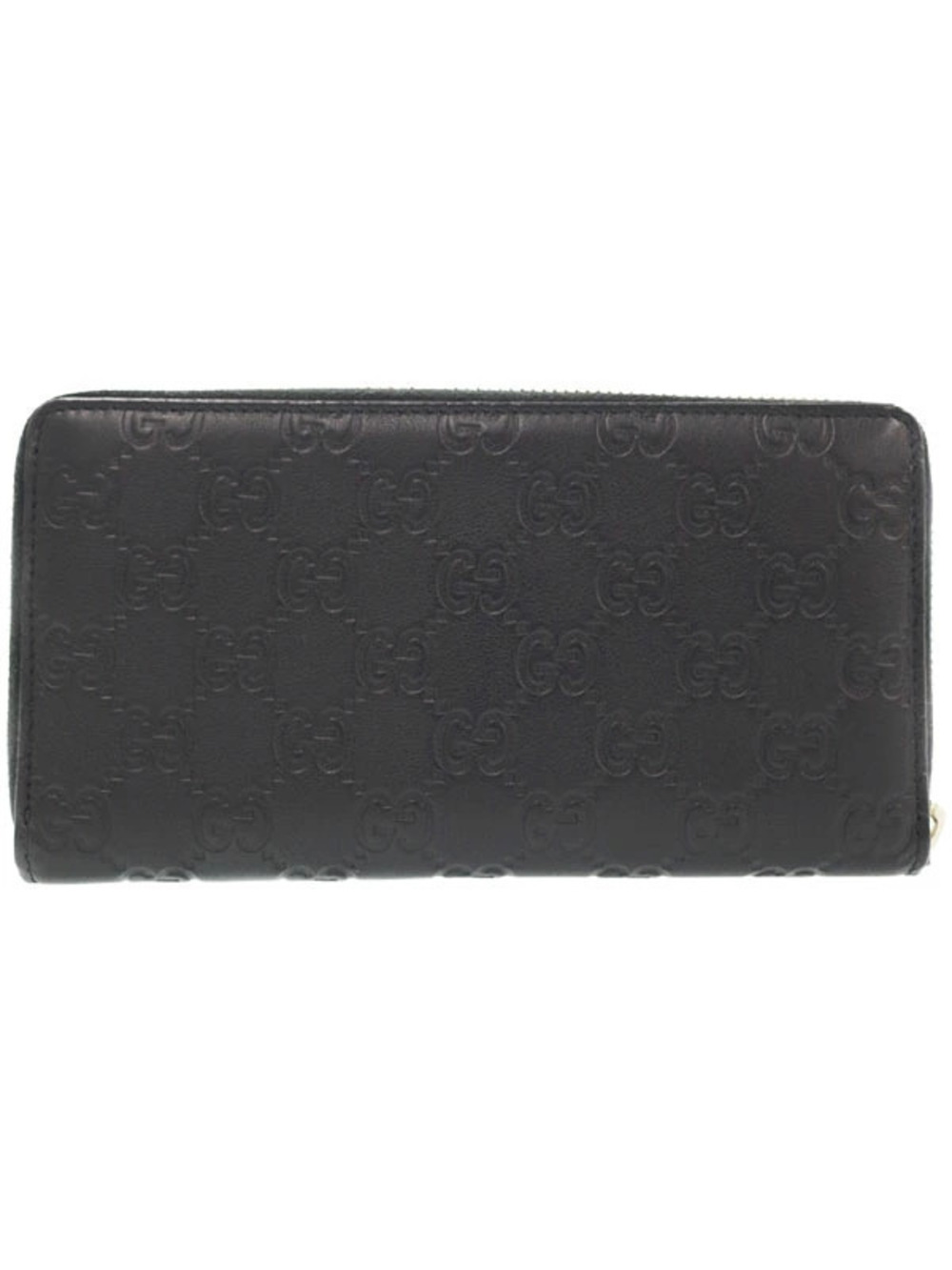 Gucci Wallet Zipper Round Long Black